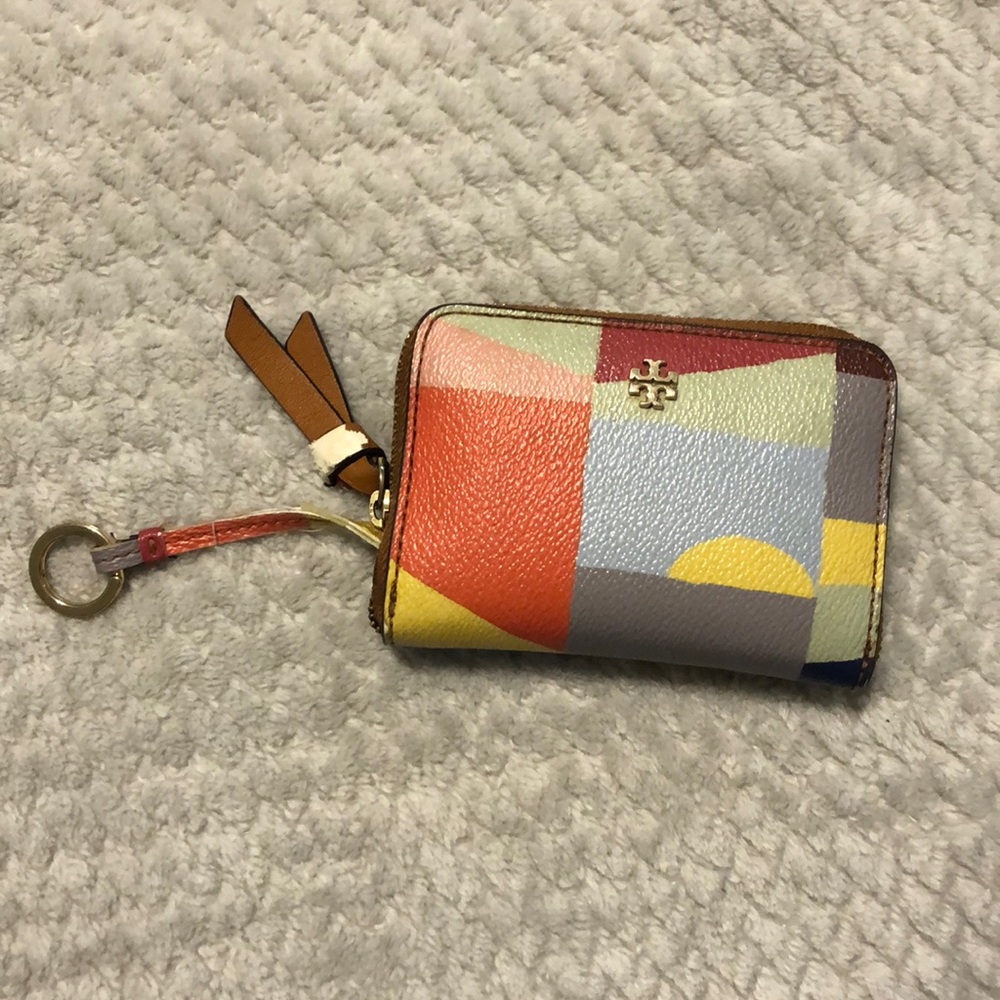Tory Burch Card Pouch with Keychain